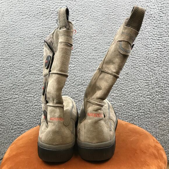Merrell Suede Boots Tempest High Brindle size 9 - Picture 4 of 11